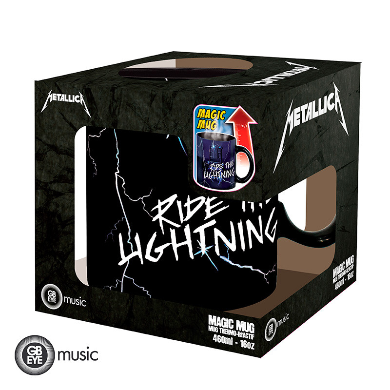 Metallica Ride the Lightning Heat Change Mug - 4