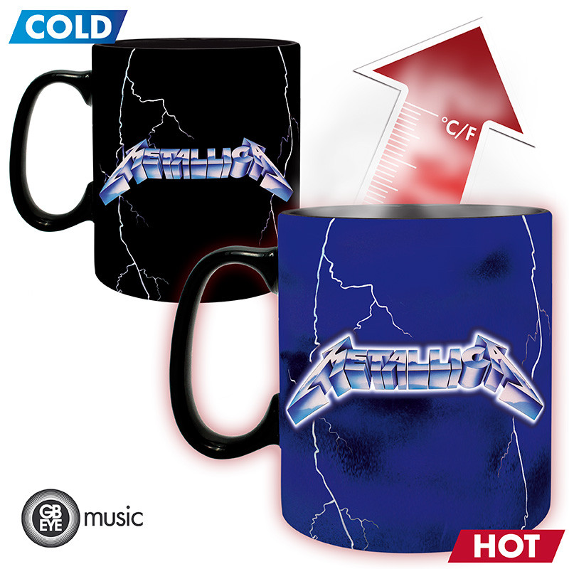 Metallica Ride the Lightning Heat Change Mug - 2
