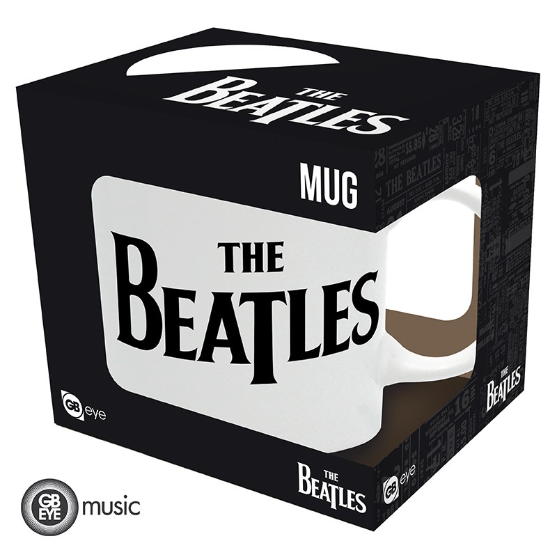 The Beatles Logo White Mugg - 5