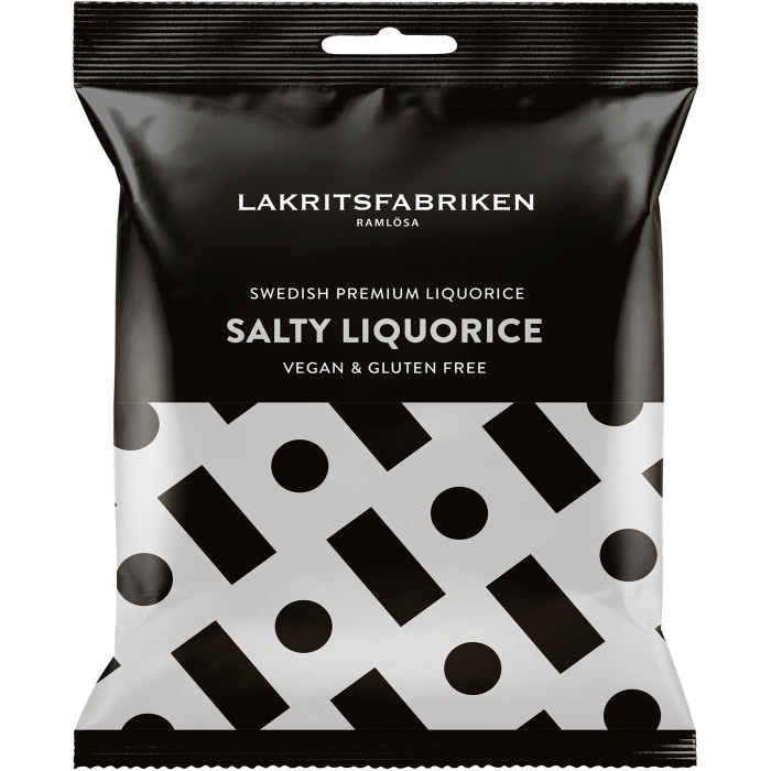 Lakritsfabriken Premium White Salty Liquorice 100 g