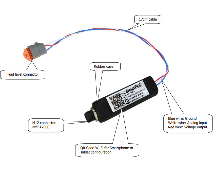 LxNav SmartFLC  Nivåomvandlare för NMEA2000 - 3
