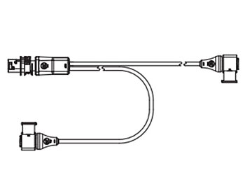 TPMS Fleet förgreningskabel för iEBS Knorr-Bremse