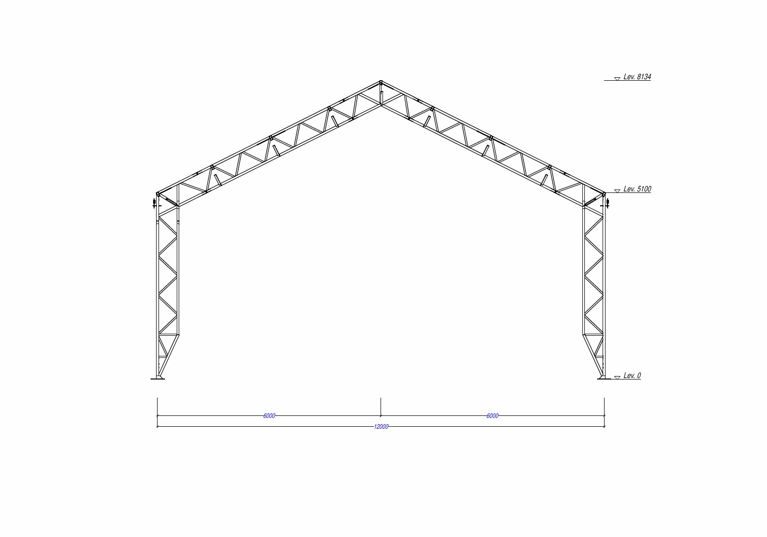 Teräsrunkoinen peltihalli 12 x 25 metriä - 4