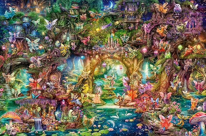 The Hidden World of Fairies 4000 Bitar Ravensburger