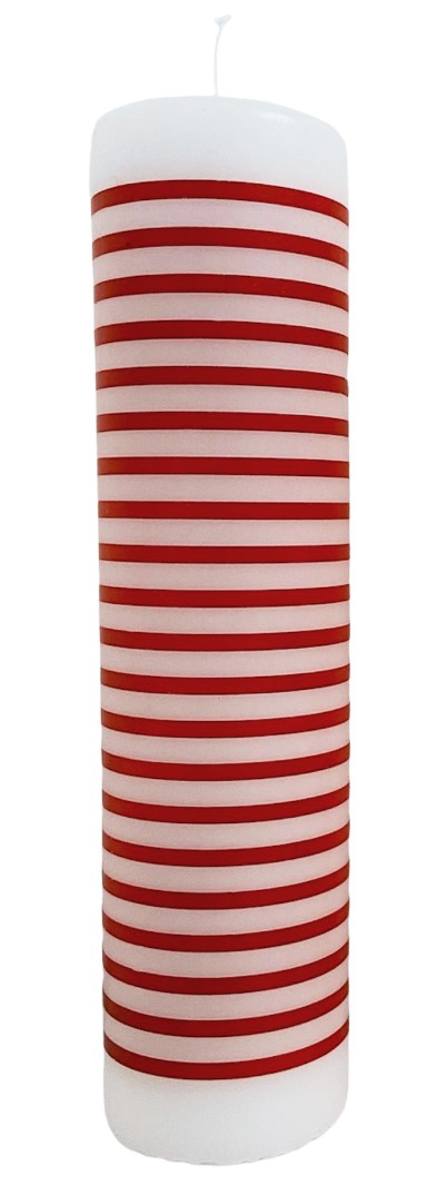 Blockljus Stripes 50200 mm