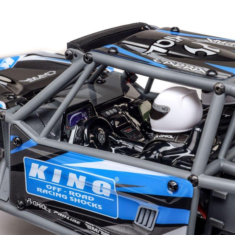 Axial 1/18 UTB18 Capra 4WS 4WD Trail Buggy RTR with Battery & Charger, Blue - 19