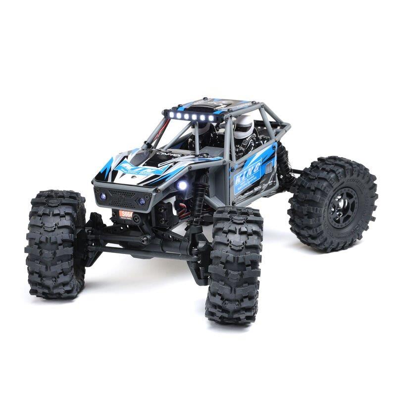 Axial 1/18 UTB18 Capra 4WS 4WD Trail Buggy RTR with Battery & Charger, Blue - 13