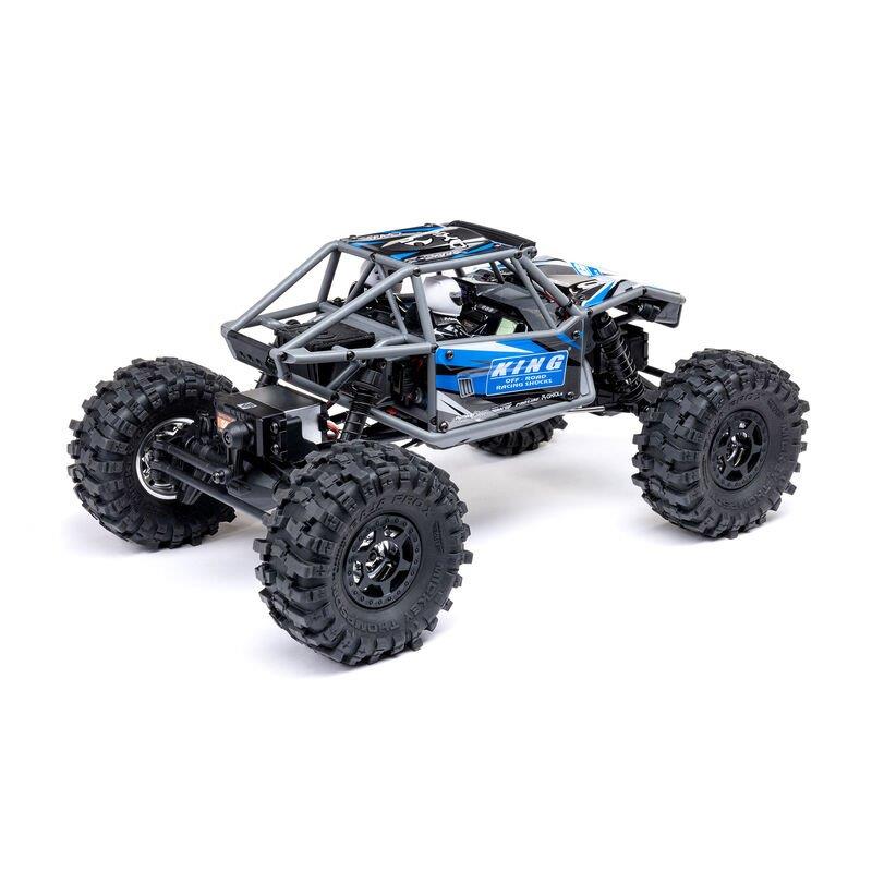 Axial 1/18 UTB18 Capra 4WS 4WD Trail Buggy RTR with Battery & Charger, Blue - 18