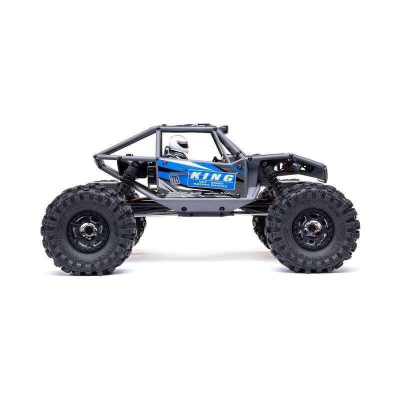 Axial 1/18 UTB18 Capra 4WS 4WD Trail Buggy RTR with Battery & Charger, Blue - 14