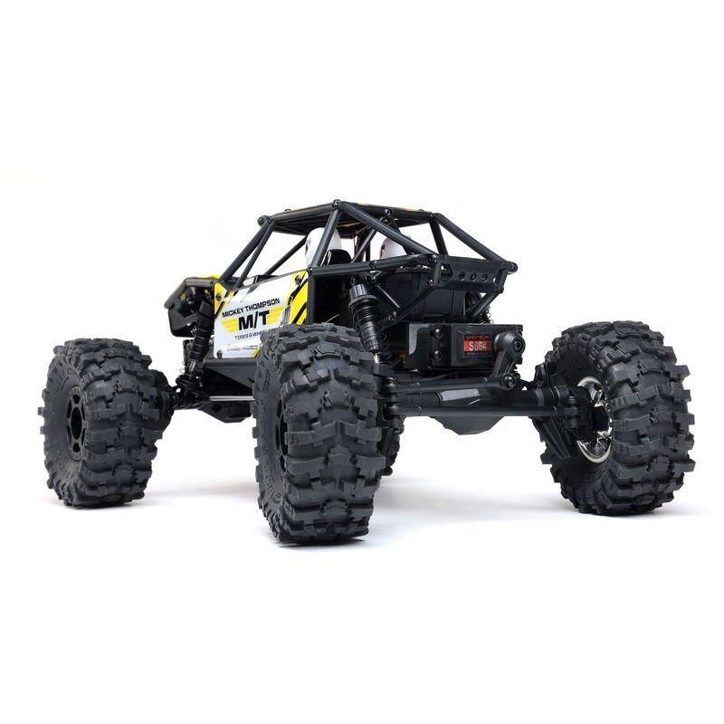 Axial 1/18 UTB18 Capra 4WS 4WD Trail Buggy RTR with Battery & Charger, Yellow - 15