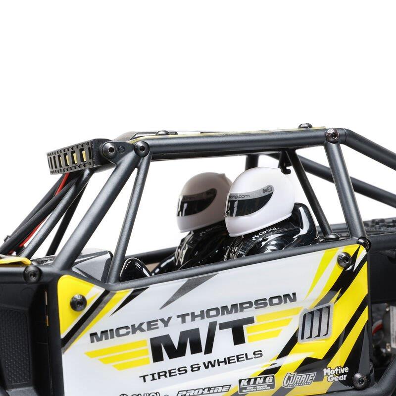 Axial 1/18 UTB18 Capra 4WS 4WD Trail Buggy RTR with Battery & Charger, Yellow - 17
