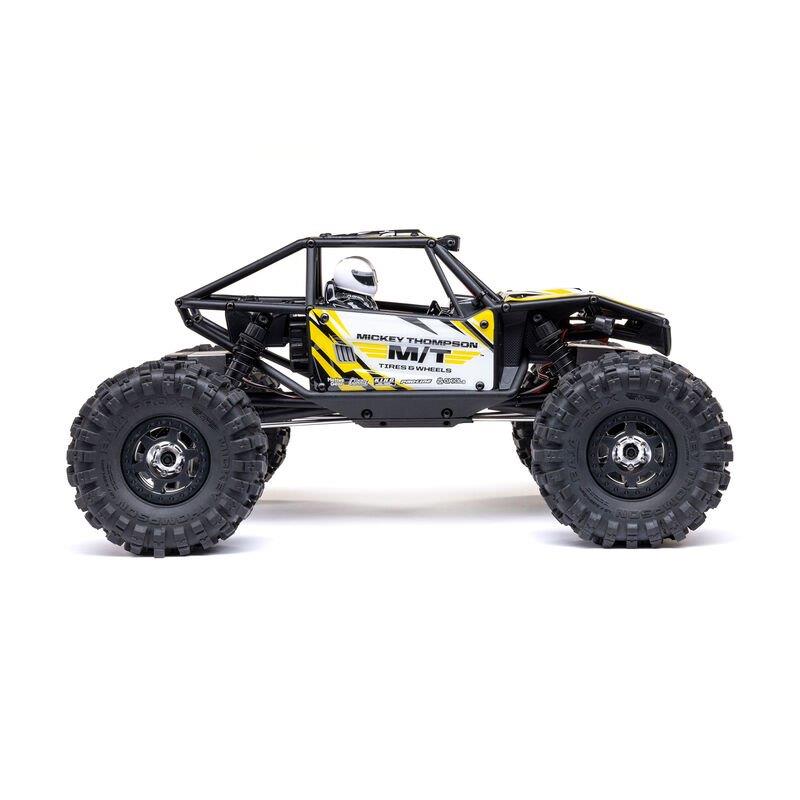 Axial 1/18 UTB18 Capra 4WS 4WD Trail Buggy RTR with Battery & Charger, Yellow - 11