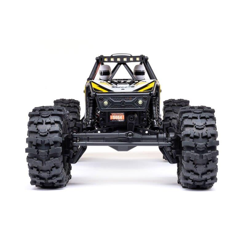 Axial 1/18 UTB18 Capra 4WS 4WD Trail Buggy RTR with Battery & Charger, Yellow - 14