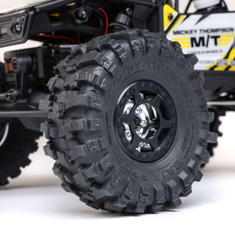 Axial 1/18 UTB18 Capra 4WS 4WD Trail Buggy RTR with Battery & Charger, Yellow - 18