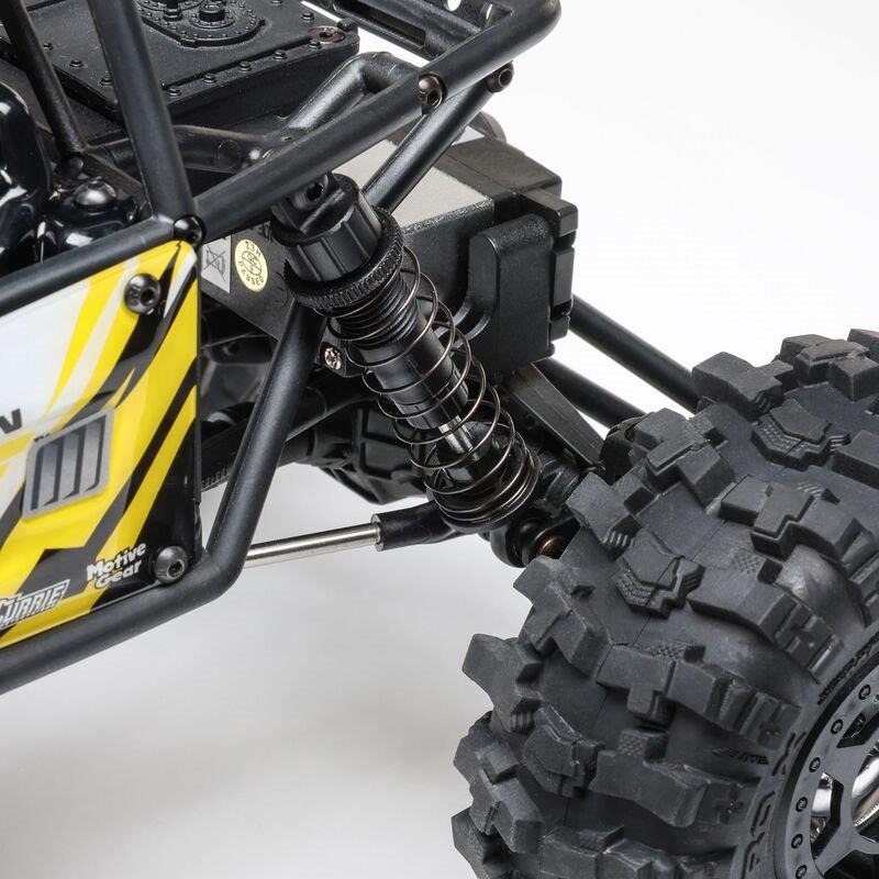 Axial 1/18 UTB18 Capra 4WS 4WD Trail Buggy RTR with Battery & Charger, Yellow - 16