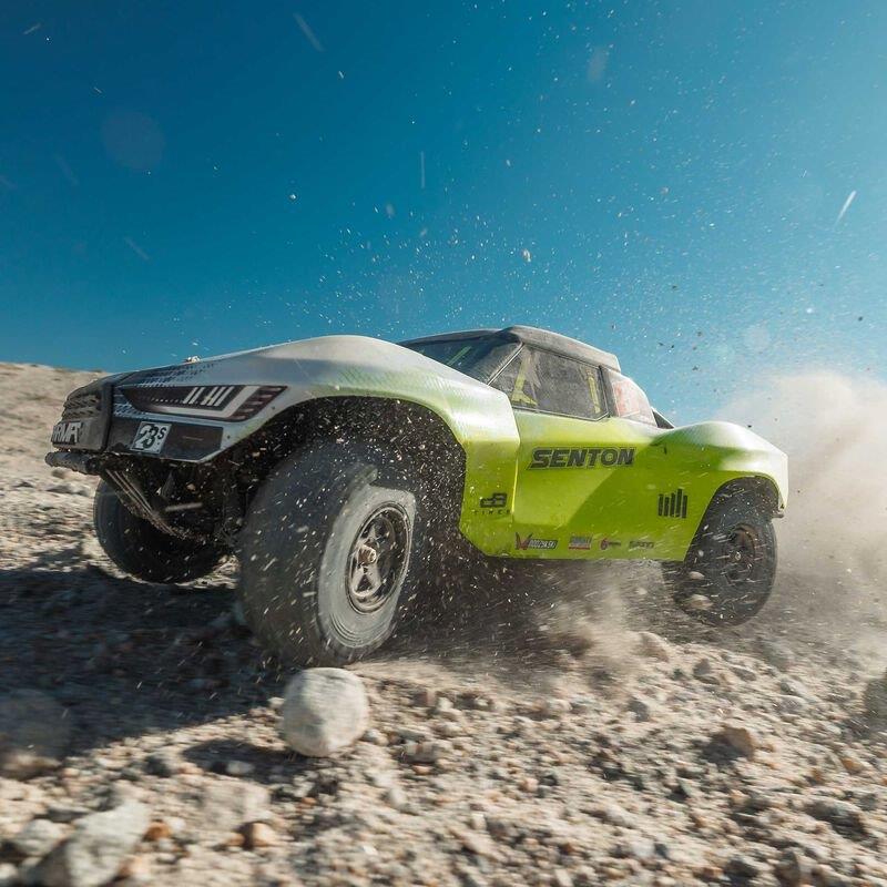 ARRMA 1/10 SENTON 223S BLX Brushless 4X4 Short Course Truck RTR with DSC, Yellow - 7