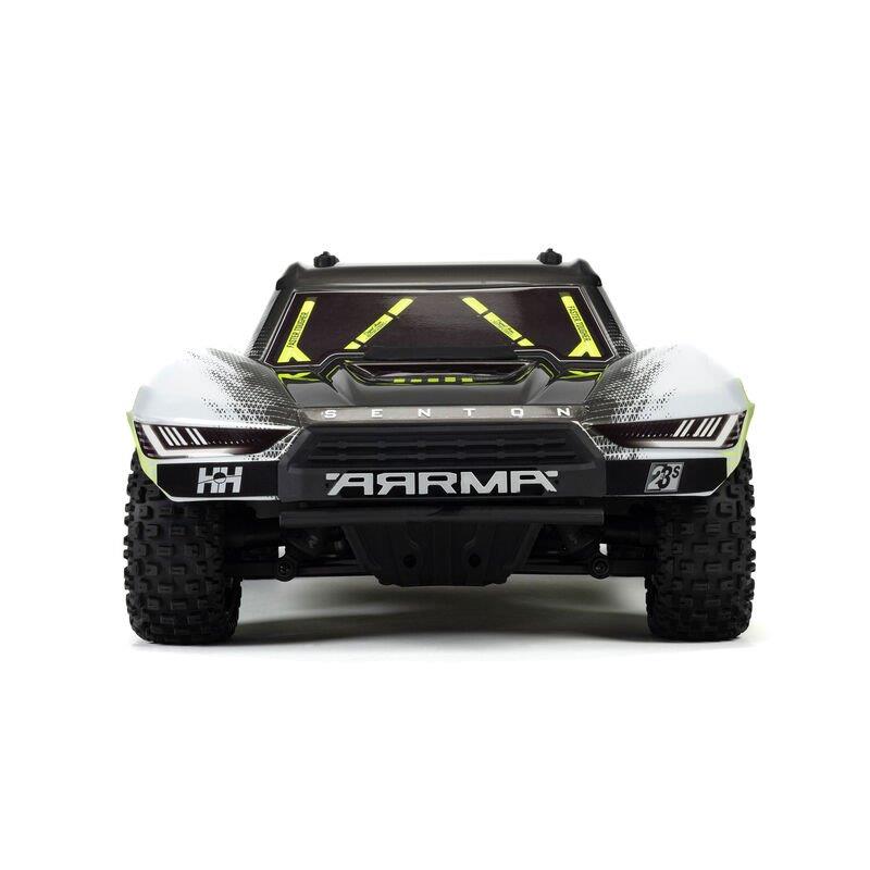 ARRMA 1/10 SENTON 223S BLX Brushless 4X4 Short Course Truck RTR with DSC, Yellow - 12