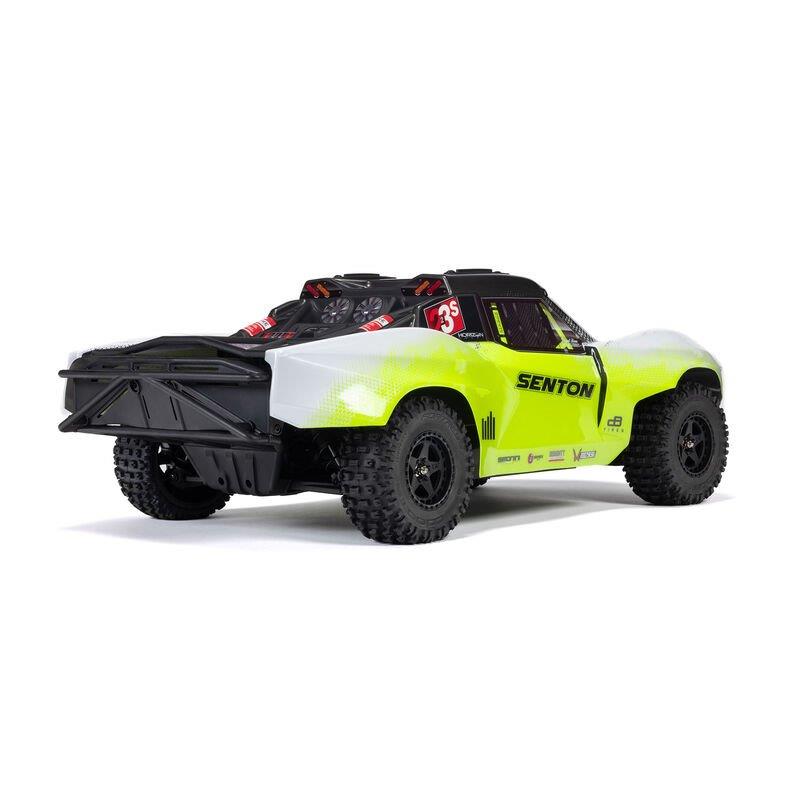 ARRMA 1/10 SENTON 223S BLX Brushless 4X4 Short Course Truck RTR with DSC, Yellow - 11