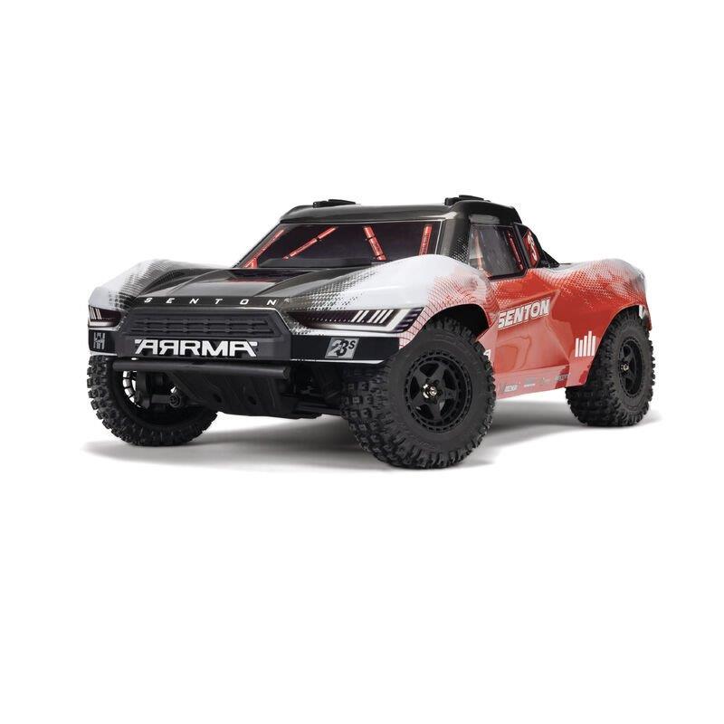ARRMA 1/10 SENTON 223S BLX Brushless 4X4 Short Course Truck RTR with DSC, Red - 2