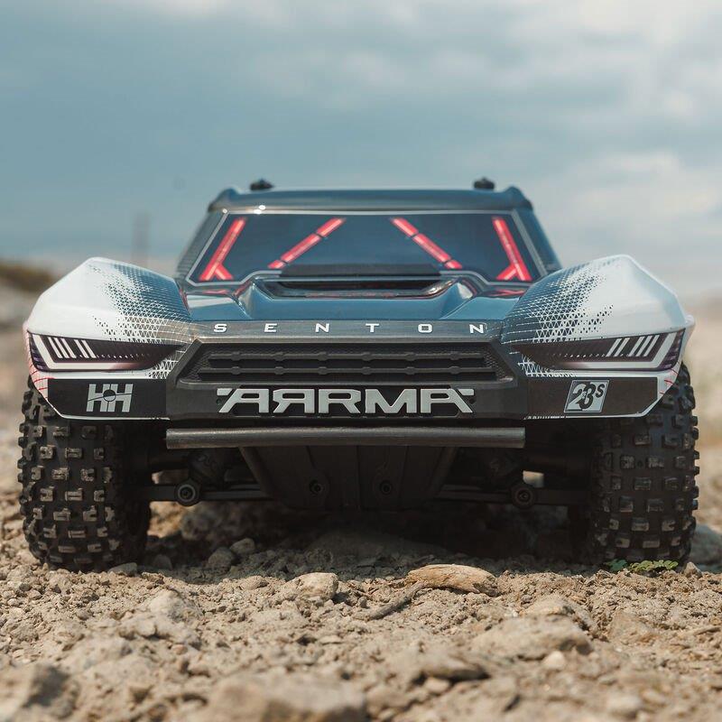 ARRMA 1/10 SENTON 223S BLX Brushless 4X4 Short Course Truck RTR with DSC, Red - 10