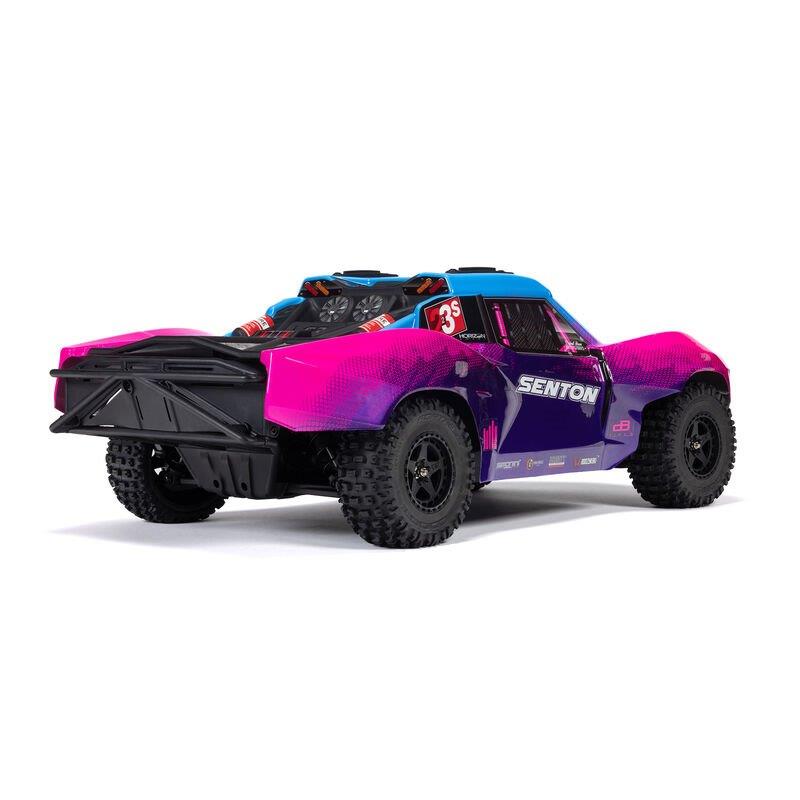 ARRMA 1/10 SENTON 223S BLX Brushless 4X4 Short Course Truck RTR with DSC, Blue - 13