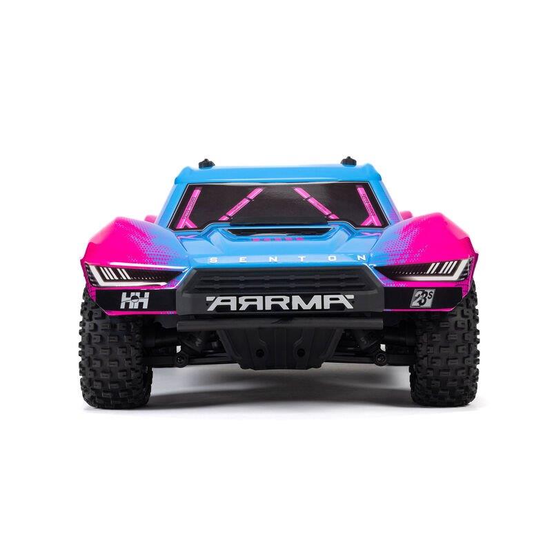 ARRMA 1/10 SENTON 223S BLX Brushless 4X4 Short Course Truck RTR with DSC, Blue - 14