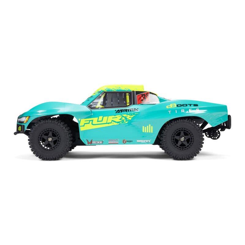 ARRMA 1/10 FURY 223S BLX Brushless 2WD Short Course Truck RTR with DSC, Green - 9