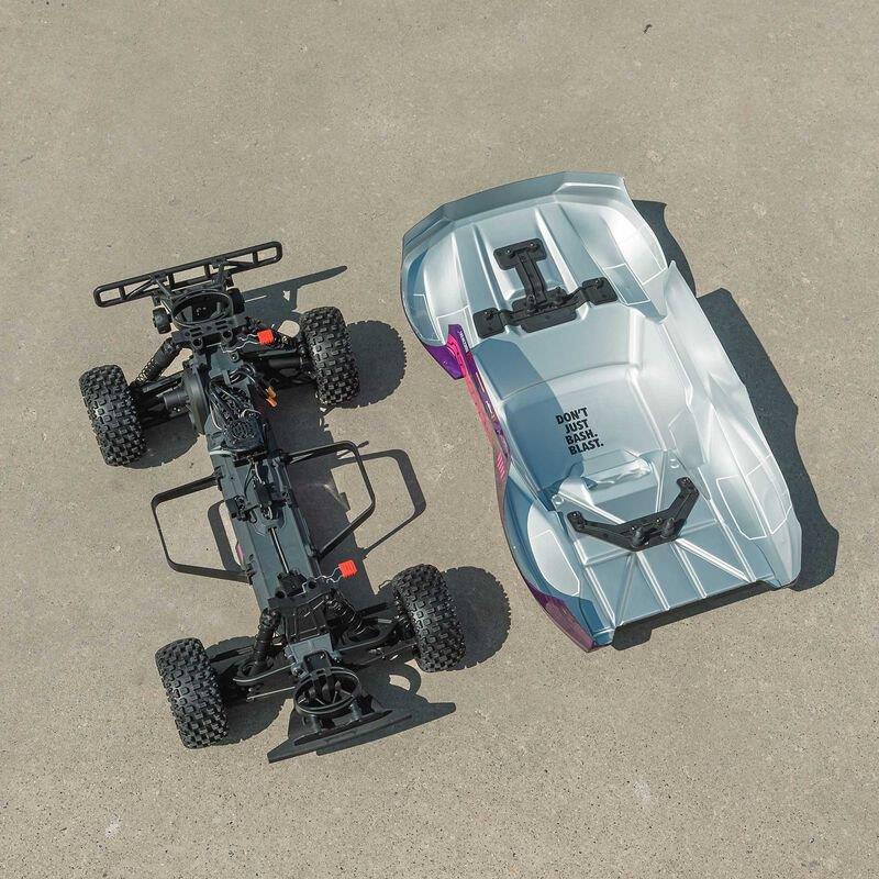 ARRMA 1/10 FURY 223S BLX Brushless 2WD Short Course Truck RTR with DSC, Purple - 14