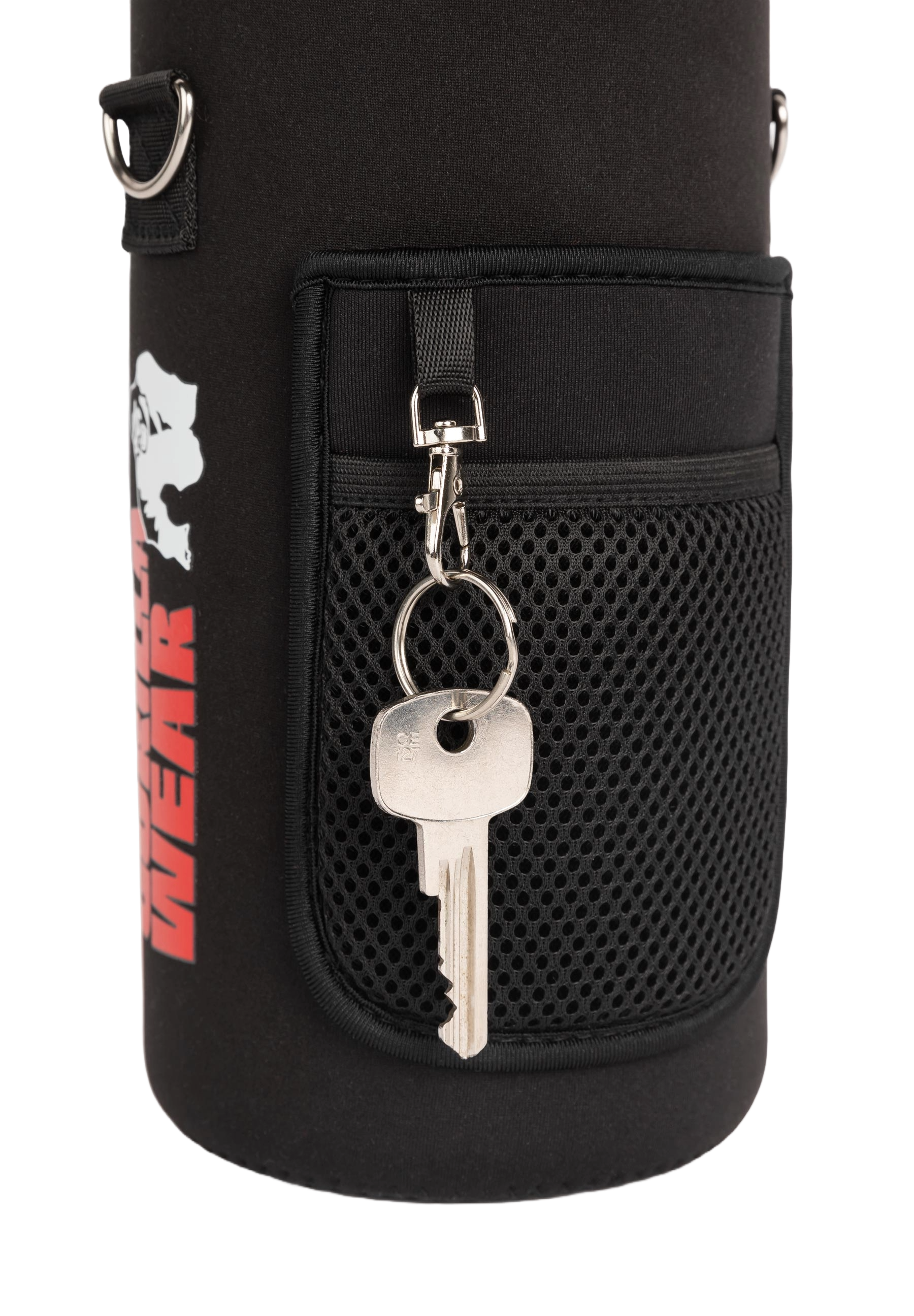 Water Bottle With Sleeve 2 L, black - 5