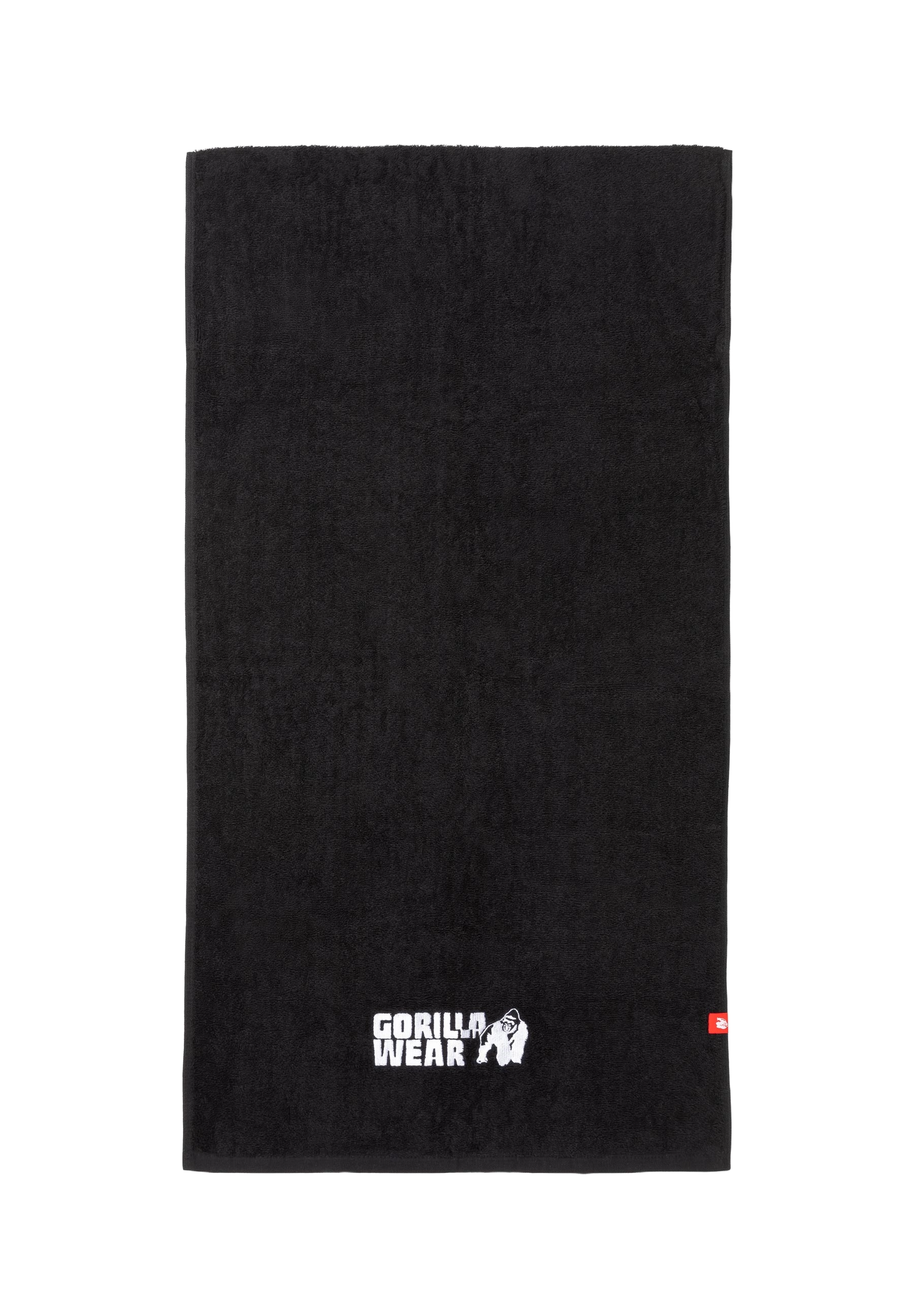 Zip Pocket Gym Towel, black