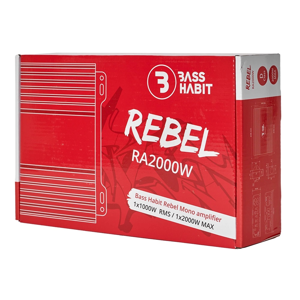 Bass Habit Rebel RA2000W - 9