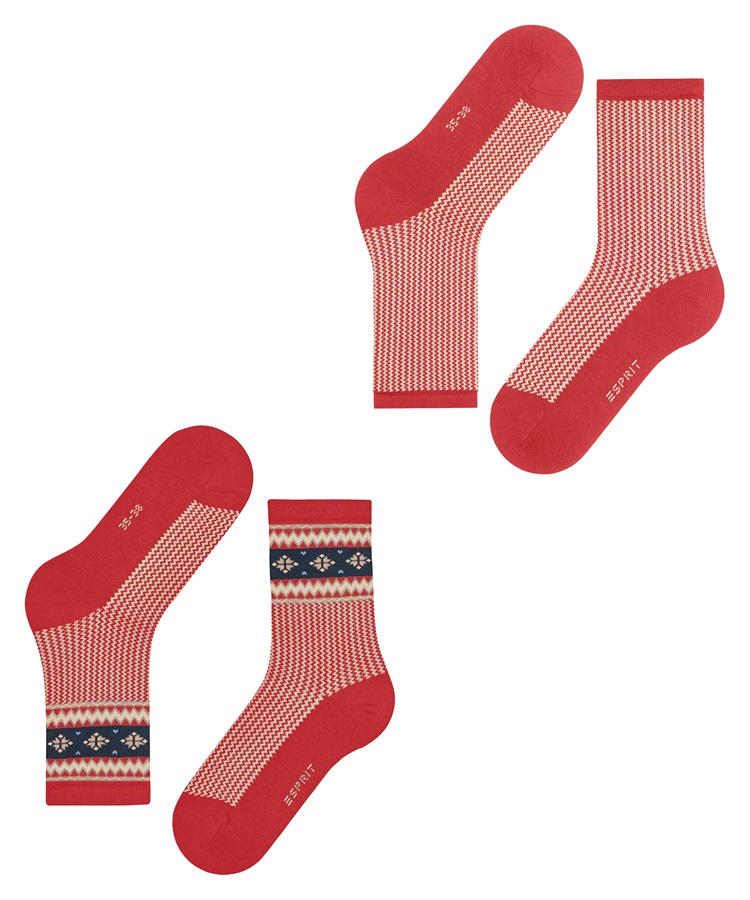 2-Pack Esprit Scandi Women Boot socks - 2