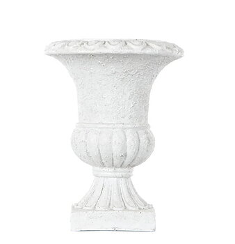 Urna kruka pokal på fot shabby chic lantlig stil Gårdsromantik