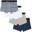 Boys Basic Boxers Multi Pack Multi Color Mood Indigo - 2