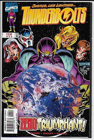 Thunderbolts # 11 NM