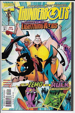 Thunderbolts # 16 NM