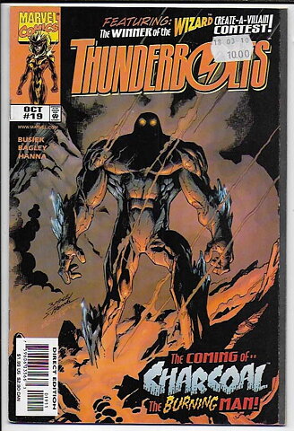 Thunderbolts # 19 VF/NM Prislapp