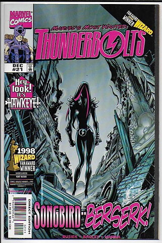 Thunderbolts # 21 NM