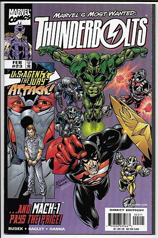 Thunderbolts # 23 NM-