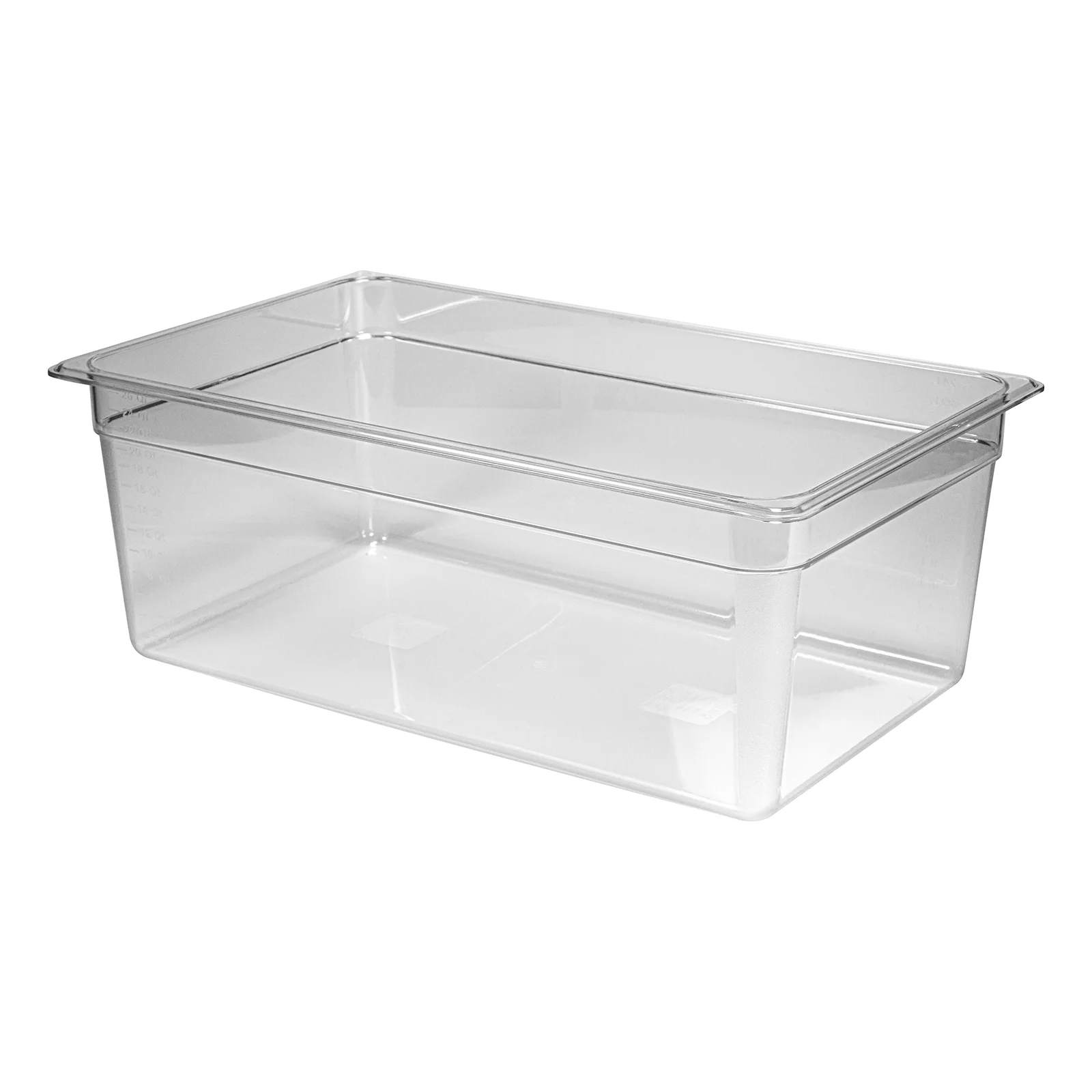Kantin GN 1/1 transparent polykarbonat Exxent - 5