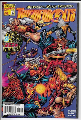 Thunderbolts # 25 NM-