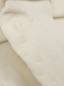 Baby Rib Sock W ABS Offwhite - 2