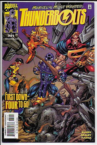Thunderbolts # 31 NM