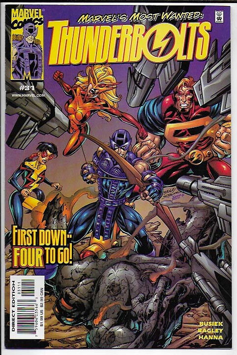 Thunderbolts # 31 NM