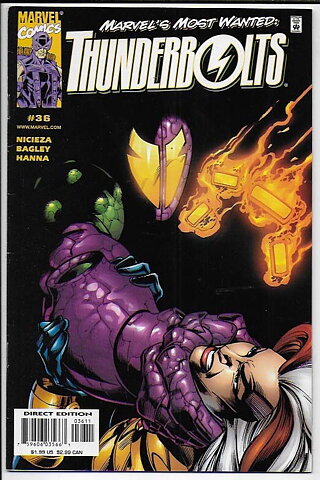 Thunderbolts # 36 VF+