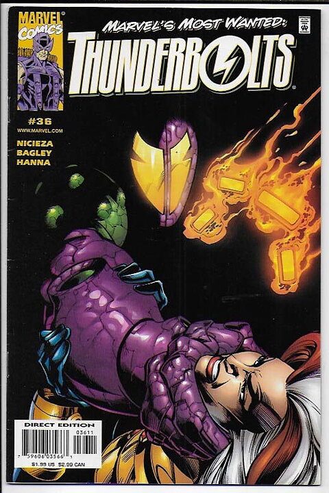 Thunderbolts # 36 VF+
