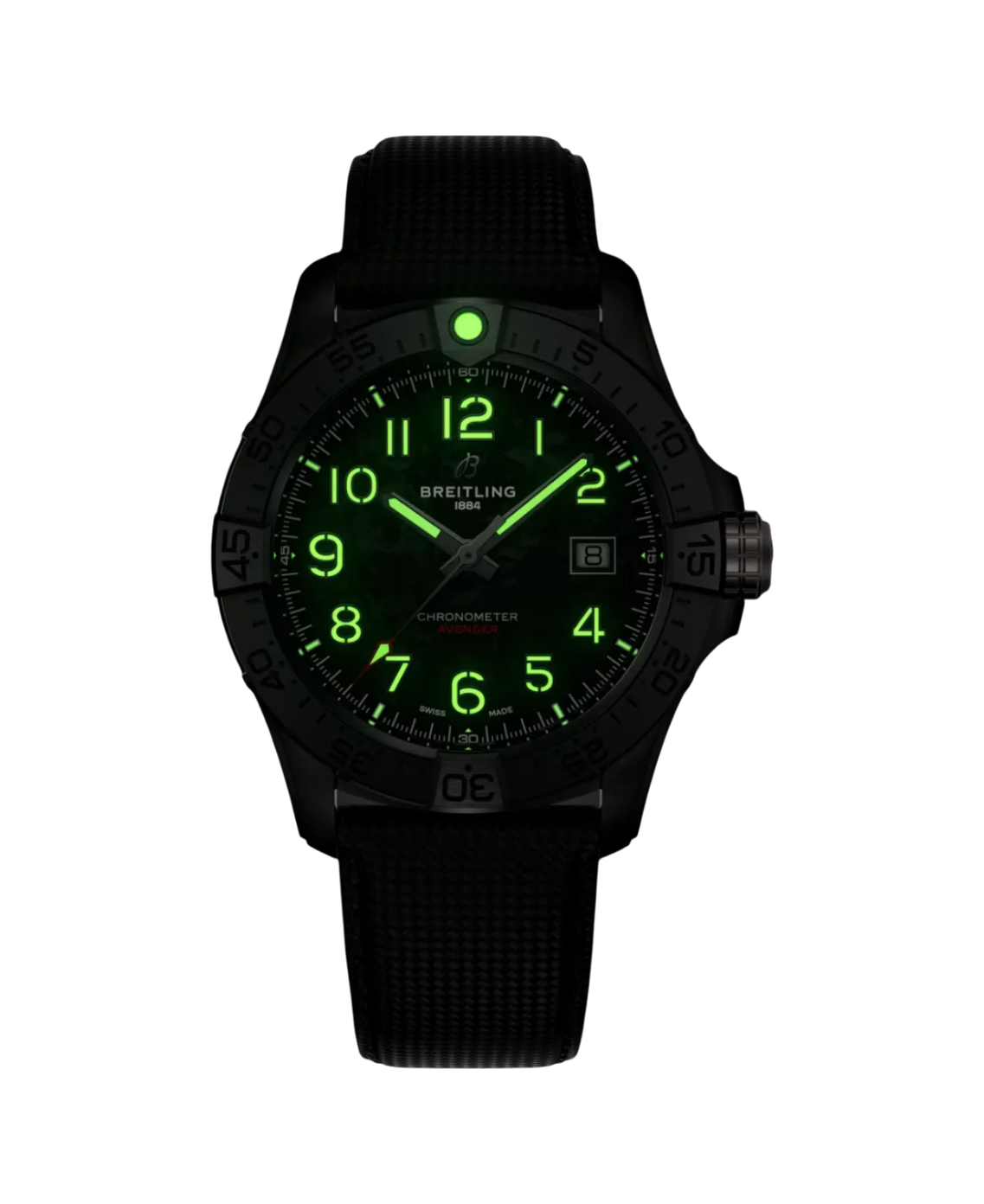 Breitling S17328101B1X1 Avenger Automatic 42 Night Mission mörk
