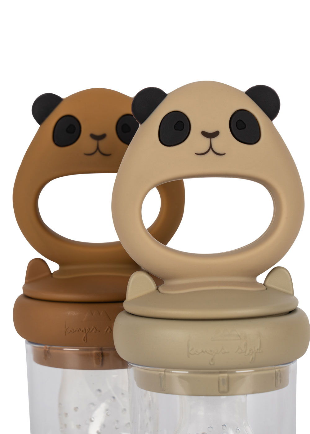 2 PACK SILICONE FRUIT FEEDING CARAMEL WARM CLAY  - 3