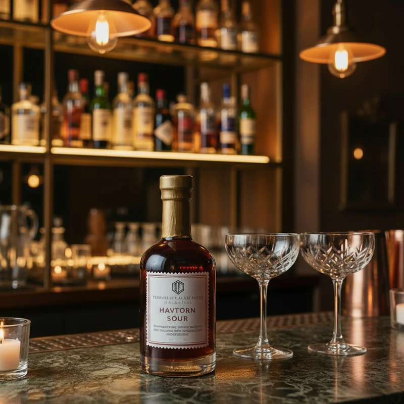 Infused Liquid Cocktailmixer Havtorn Sour Syrup - 3