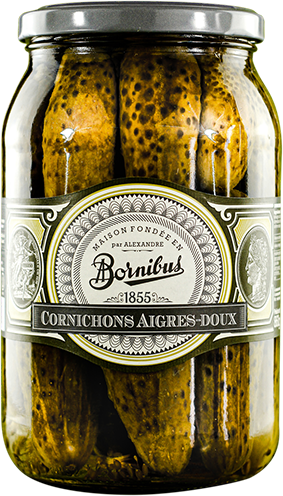 Cornichons aigre-doux - 860 gr